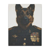 Dog, German Shepherd, Military, Military Dress, Army, Air Force, Navy, Marines, Dog Wall Art, Dog Art, Military Wall Art, Military Art