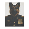 Dog, German Shepherd, Military, Military Dress, Army, Air Force, Navy, Marines, Dog Wall Art, Dog Art, Military Wall Art, Military Art