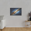 Stunning Galactic Explosion Art Print, Vibrant Cosmic Space Digital Artwork, Universe Wall Décor, Celestial Poster