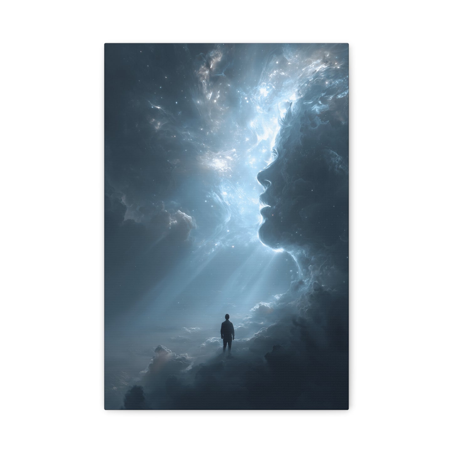 Stretched Canvas Wall Art, Dreamy Surreal Landscape, Home Decor, Gift for Art Lovers, Modern Artwork, Unique Wall Decoration