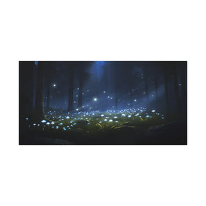 Canvas Wall Art, Enchanted Forest Print, Home Décor, Nature Lover Gift, Magical Atmosphere