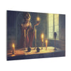 Witchcraft Art, Canvas Print, Mystic Wall Décor, AI Artwork, Matte Stretched Canvas, Home Office Decor