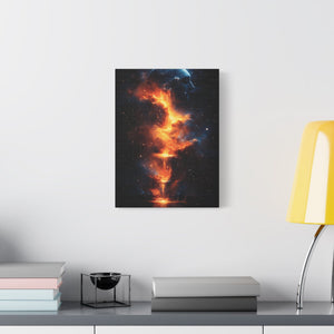 Cosmic Dreamscape Canvas Art, Abstract Wall Decor, Celestial Home Decor, Unique Gift for Space Lovers, Modern Art for Living Room