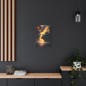 Canvas Wall Art, Modern Portrait, Abstract Design, Home Decor, Unique Gift, Inspirational Art, Boho Decor, Dreamy Atmosphere